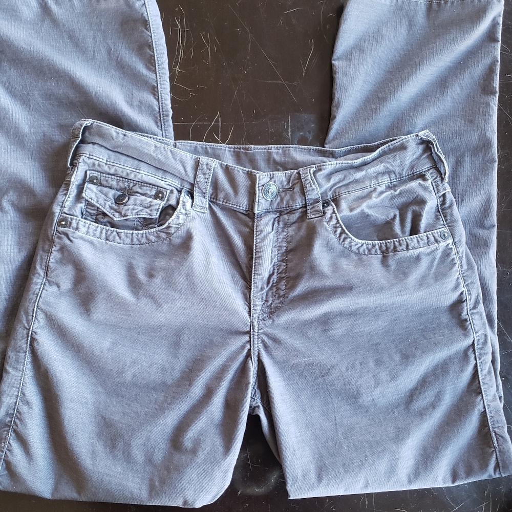 True Religion Ricky corduroy pants slim. 32-30